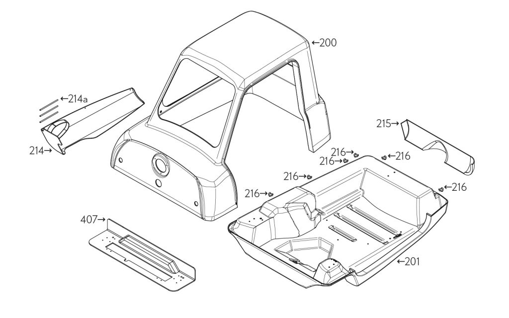 PEEL P50 Parts List Controls 01