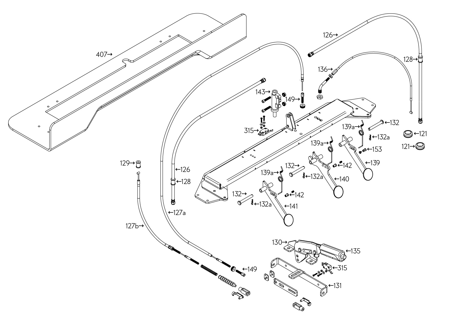PEEL P50 Parts List Controls 01