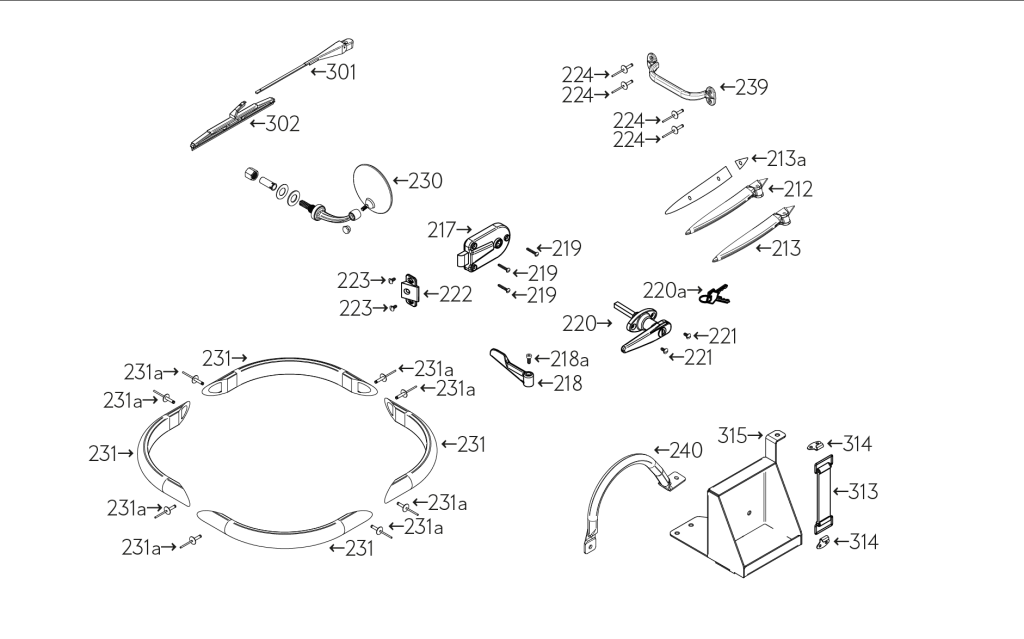 PEEL P50 Parts List Controls 01